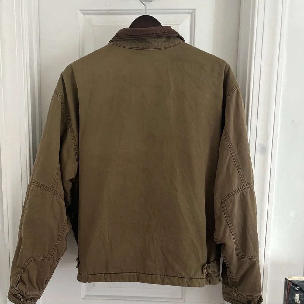 Vintage‎ Aberdeen Canvas Work Jacket Khaki Men’s M (26x25.5)